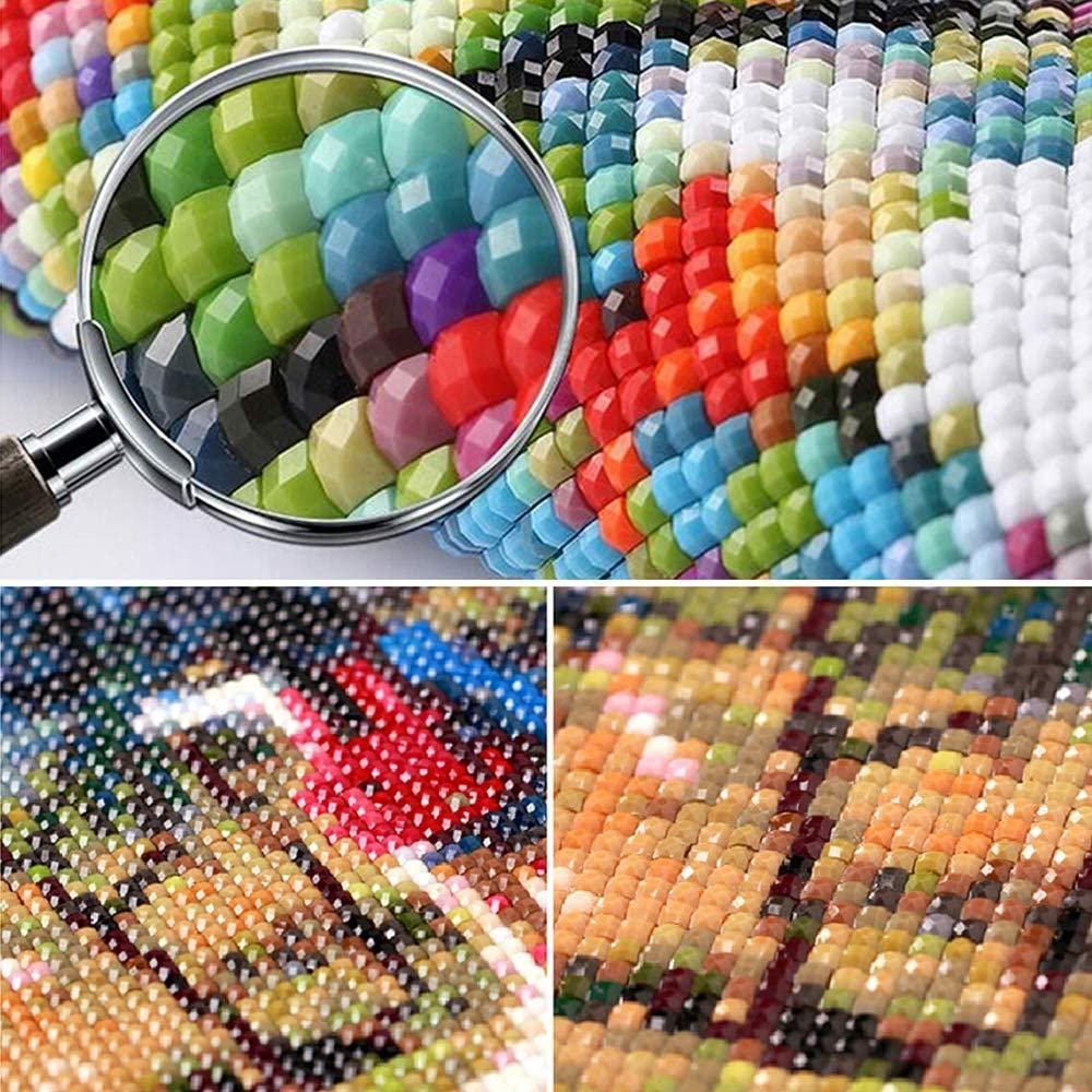 Amazon | ダイアモンドビーズ絵画 刺繍キット ヨークシャーテリア犬